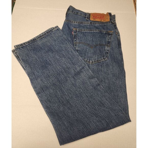 Vintage Levis 501 Straight Leg Jeans 38/30 - Picture 1 of 5